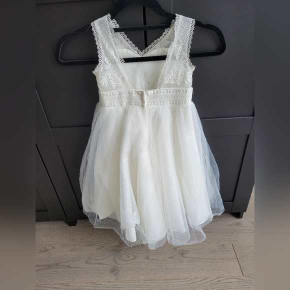 David's Bridal flower girl dress - Picture 2 of 4